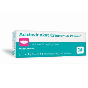 ACICLOVIR akut Creme 1A Pharma